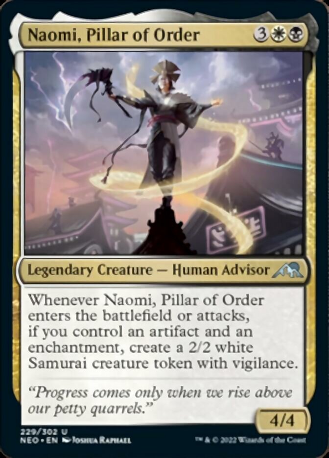 Naomi, Pillar of Order [Kamigawa: Neon Dynasty] | Card Merchant Takapuna