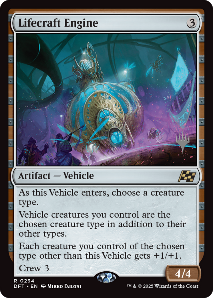 Lifecraft Engine (Promo Pack) [Aetherdrift Promos] | Card Merchant Takapuna