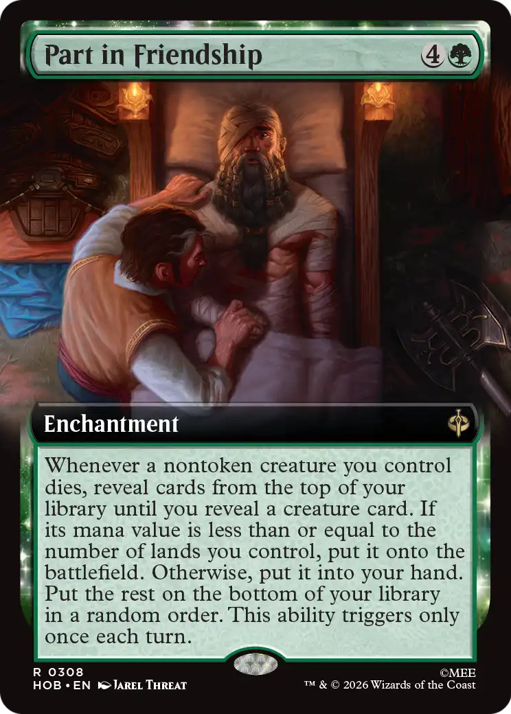 Part in Friendship (Extended Art) [The Hobbit] | Card Merchant Takapuna