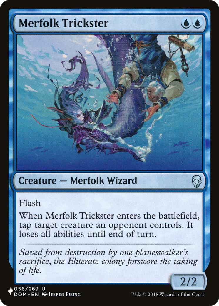 Merfolk Trickster [The List] | Card Merchant Takapuna