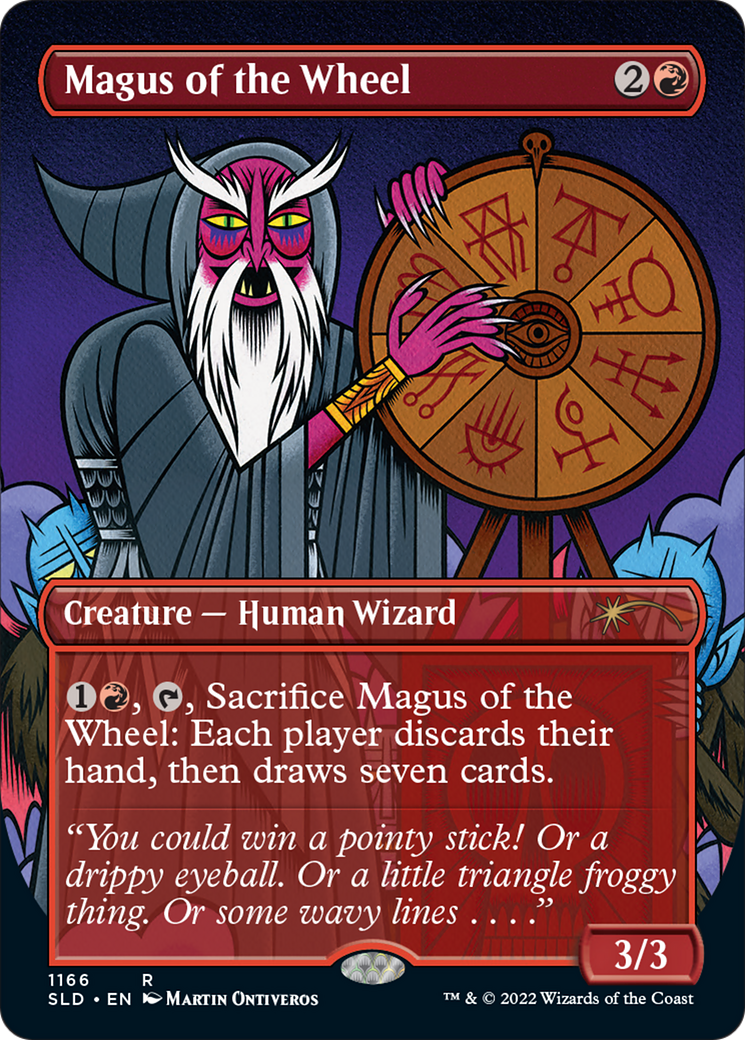 Magus of the Wheel (Borderless) [Secret Lair Drop Series] | Card Merchant Takapuna