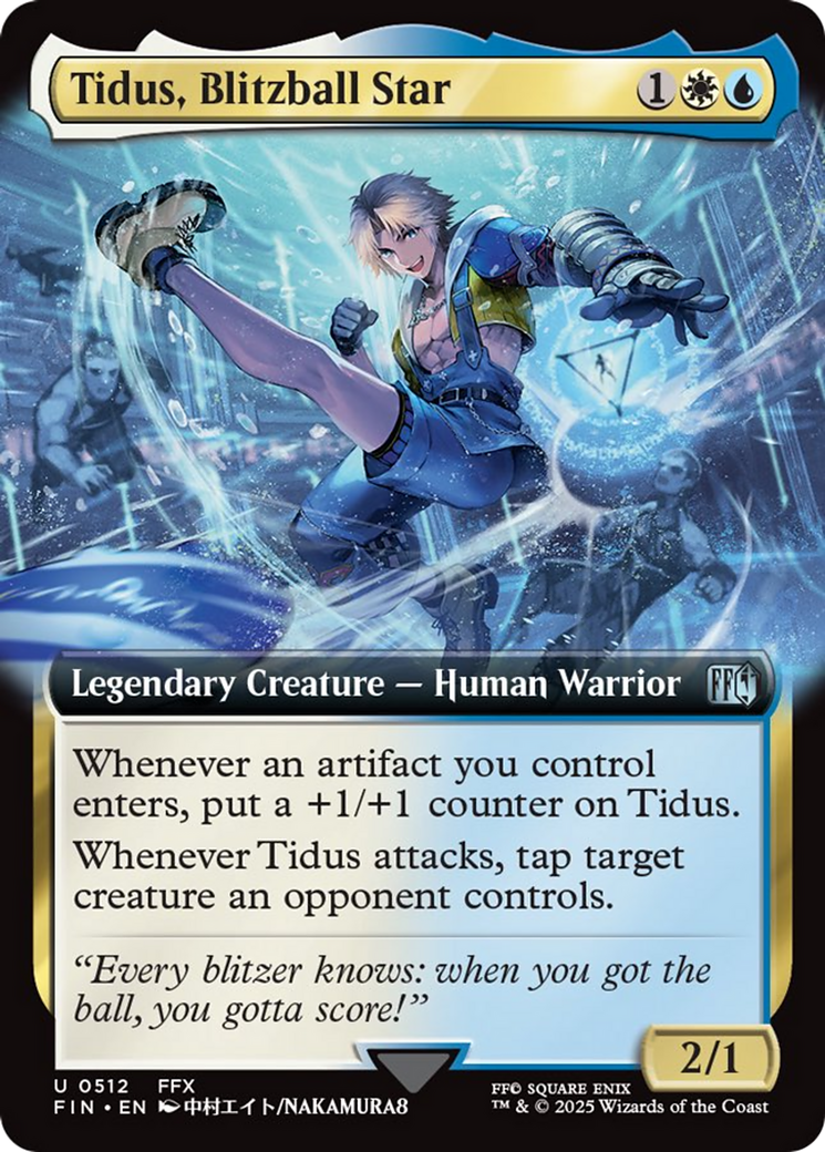 Tidus, Blitzball Star (Extended Art) [FINAL FANTASY] | Card Merchant Takapuna