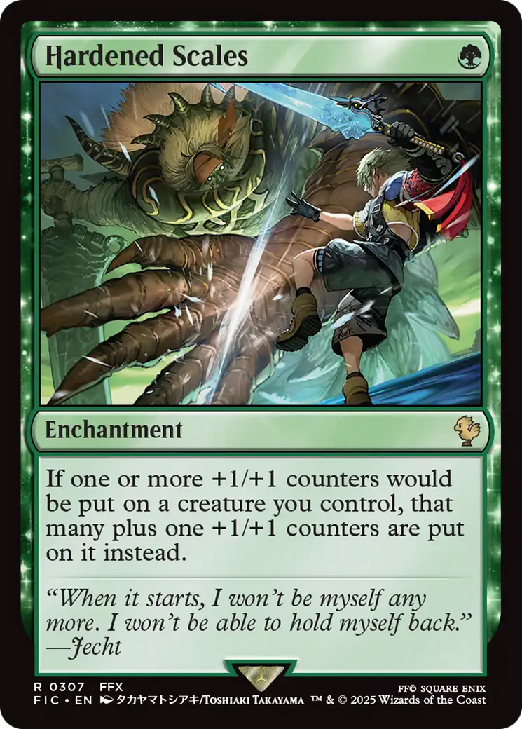 Hardened Scales [FINAL FANTASY Commander] | Card Merchant Takapuna