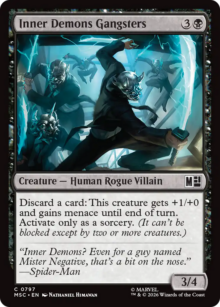 Inner Demons Gangsters [Marvel Super Heroes Commander] | Card Merchant Takapuna