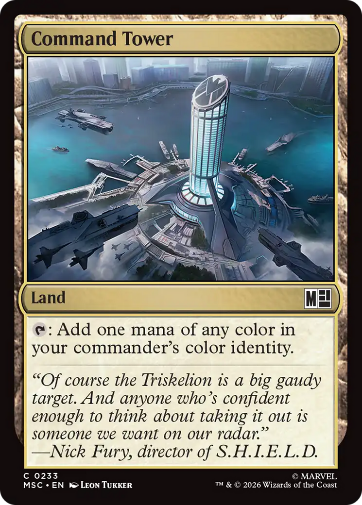 Command Tower [Marvel Super Heroes Commander] | Card Merchant Takapuna
