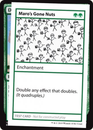 Maro's Gone Nuts (2021 Edition) [Mystery Booster Playtest Cards] | Card Merchant Takapuna