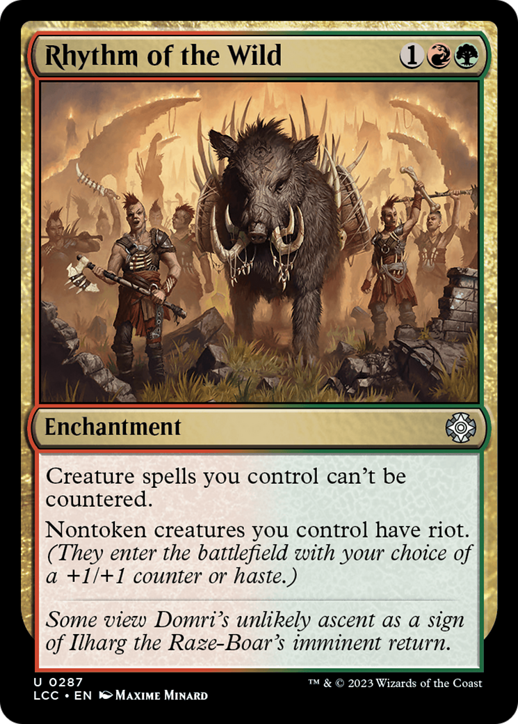 Rhythm of the Wild [The Lost Caverns of Ixalan Commander] | Card Merchant Takapuna