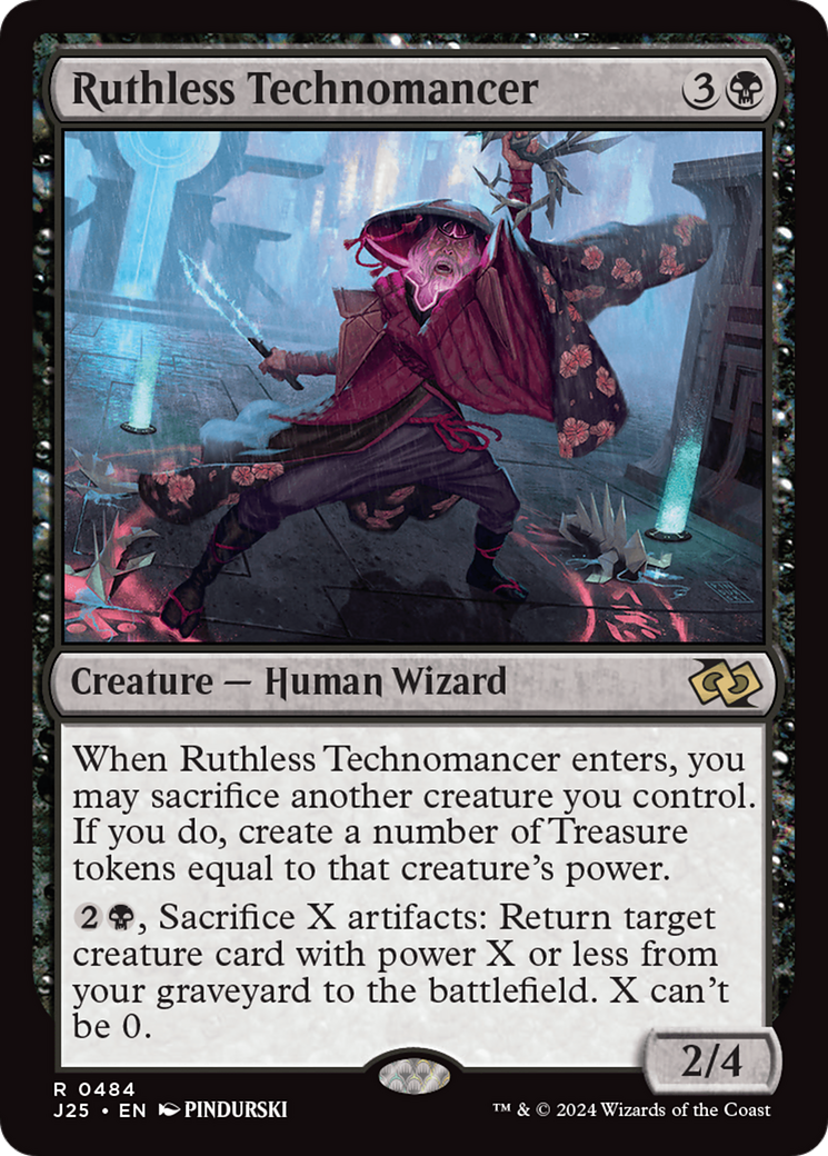 Ruthless Technomancer [Foundations Jumpstart] | Card Merchant Takapuna