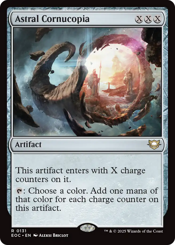 Astral Cornucopia [Edge of Eternities Commander] | Card Merchant Takapuna