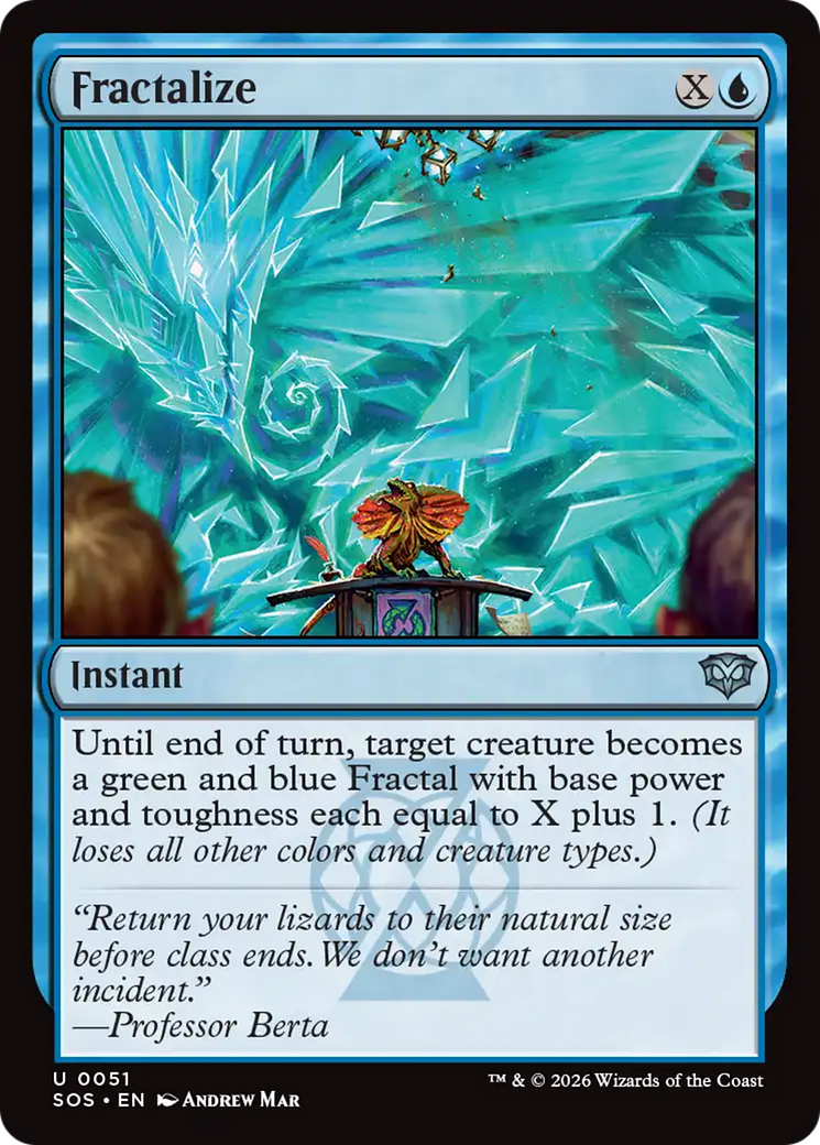 Fractalize [Secrets of Strixhaven] | Card Merchant Takapuna