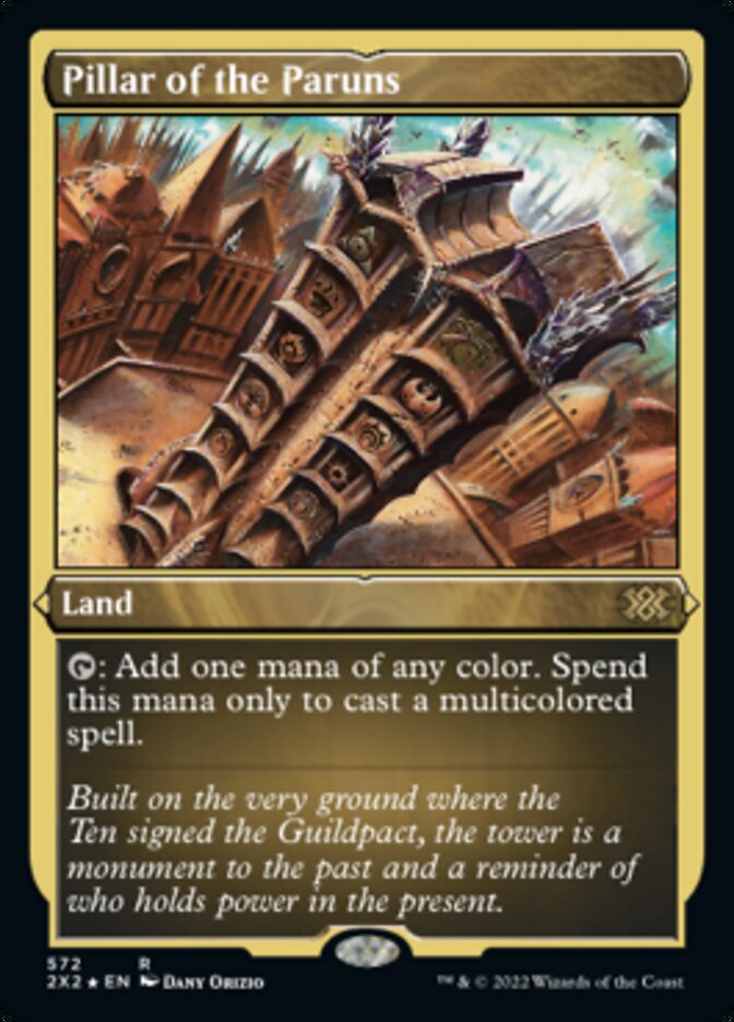 Pillar of the Paruns (Foil Etched) [Double Masters 2022] | Card Merchant Takapuna