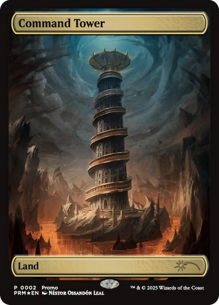 Command Tower [Wizards Play Network 2025] | Card Merchant Takapuna
