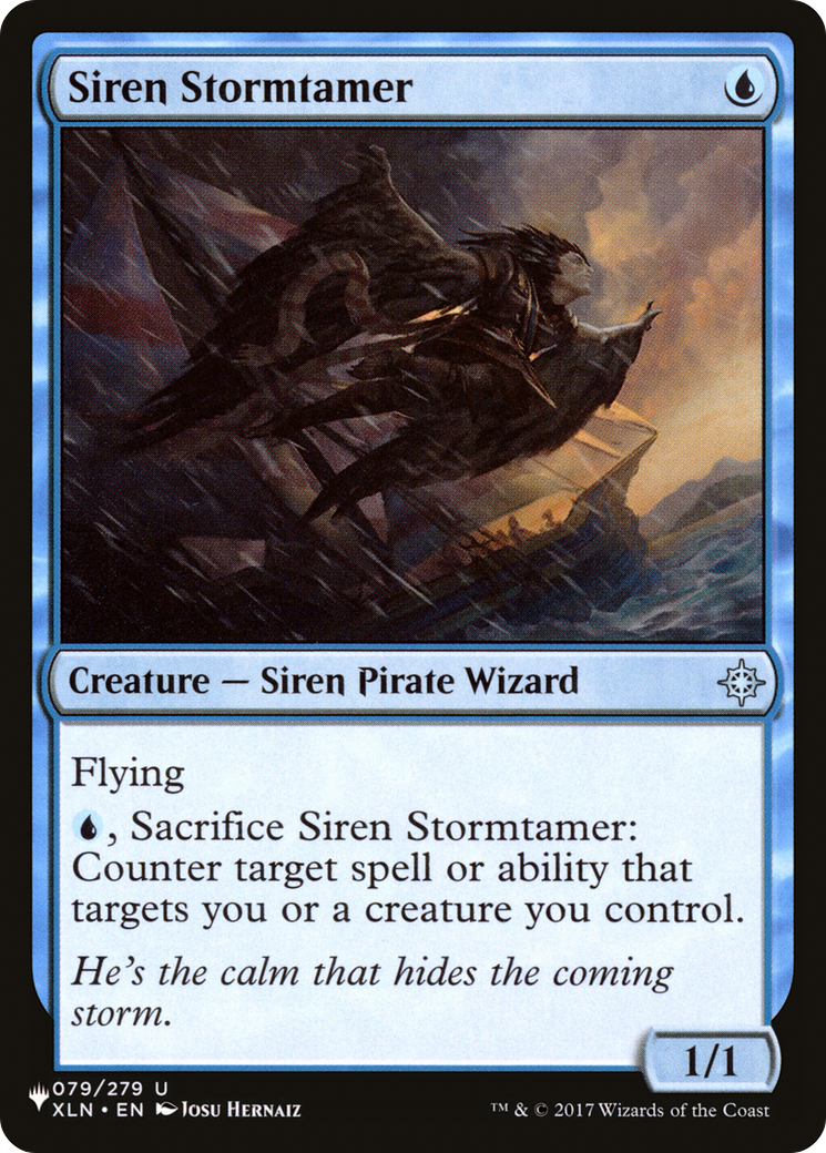 Siren Stormtamer [The List] | Card Merchant Takapuna