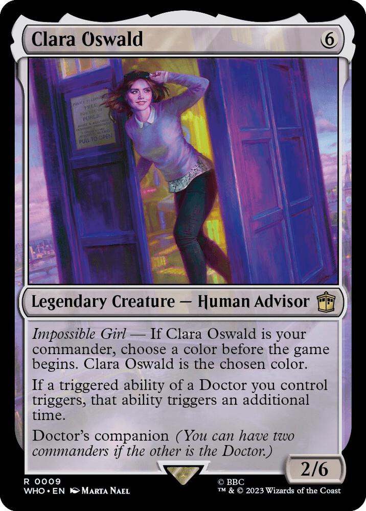 Clara Oswald [Doctor Who] | Card Merchant Takapuna