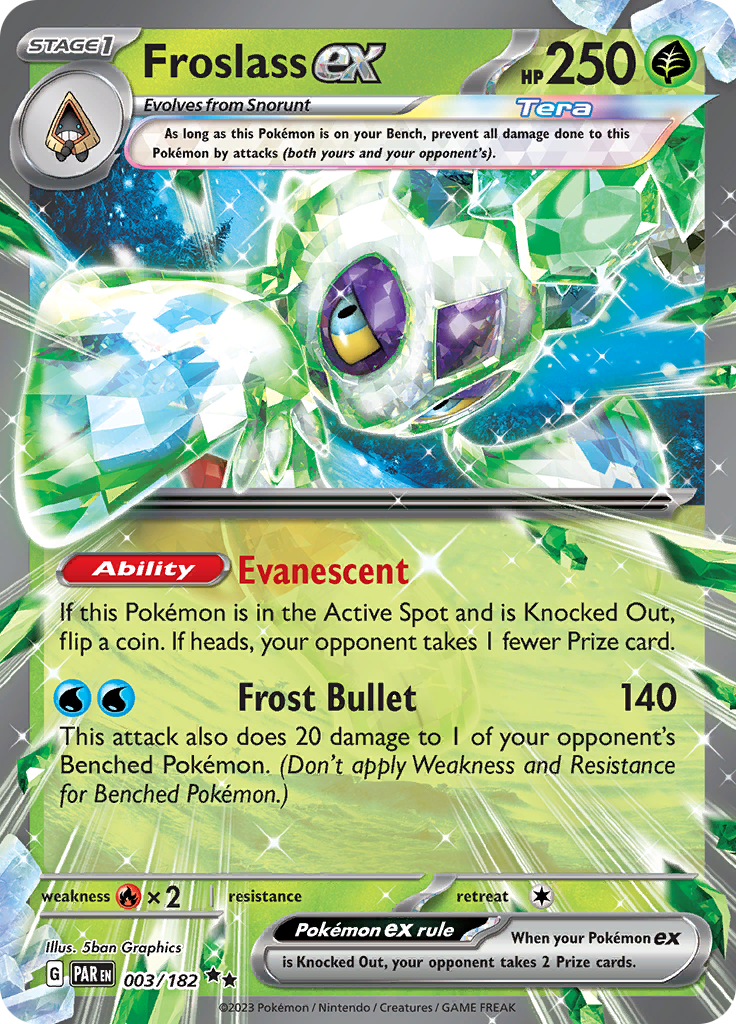 Froslass ex (003/182) [Scarlet & Violet: Paradox Rift] | Card Merchant Takapuna