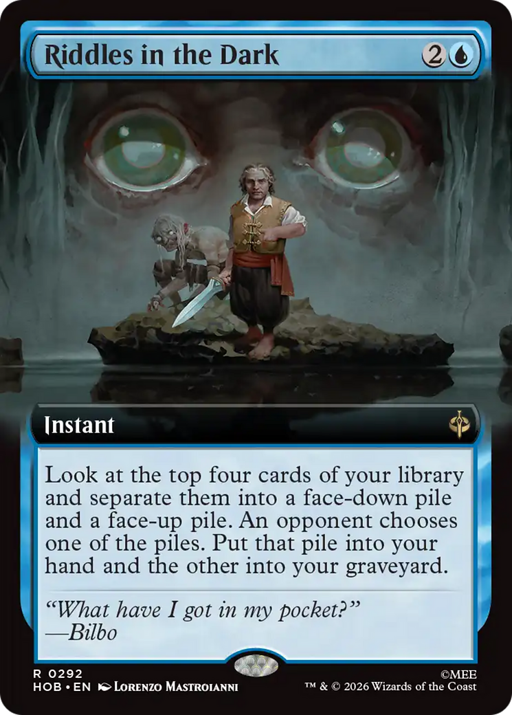 Riddles in the Dark (Extended Art) [The Hobbit] | Card Merchant Takapuna