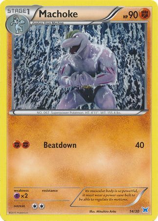 Machoke (14/30) [XY: Trainer Kit 2 - Latios] | Card Merchant Takapuna
