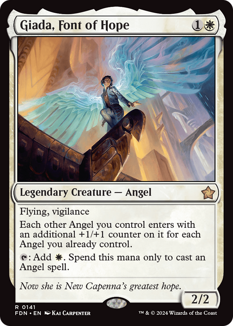 Giada, Font of Hope [Foundations] | Card Merchant Takapuna