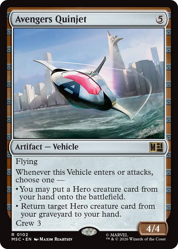 Avengers Quinjet [Marvel Super Heroes Commander] | Card Merchant Takapuna