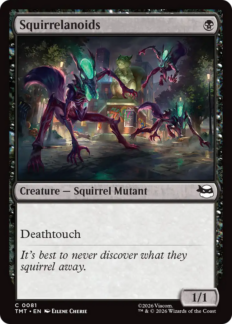 Squirrelanoids [Teenage Mutant Ninja Turtles] | Card Merchant Takapuna