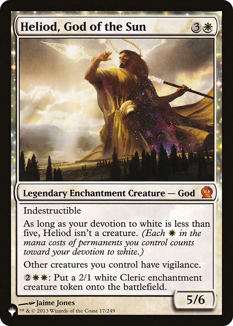 Heliod, God of the Sun [The List] | Card Merchant Takapuna