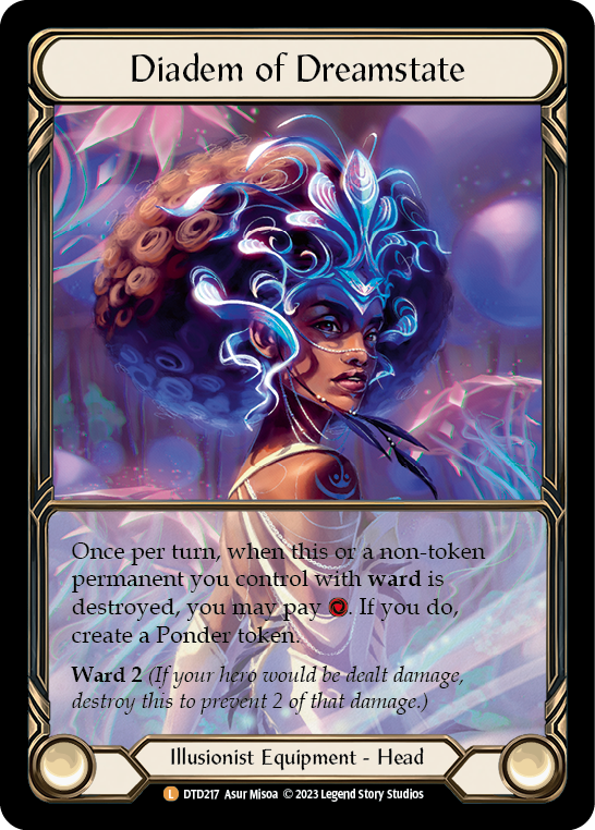 Diadem of Dreamstate (Extended Art) [DTD217] (Dusk Till Dawn)  Cold Foil | Card Merchant Takapuna