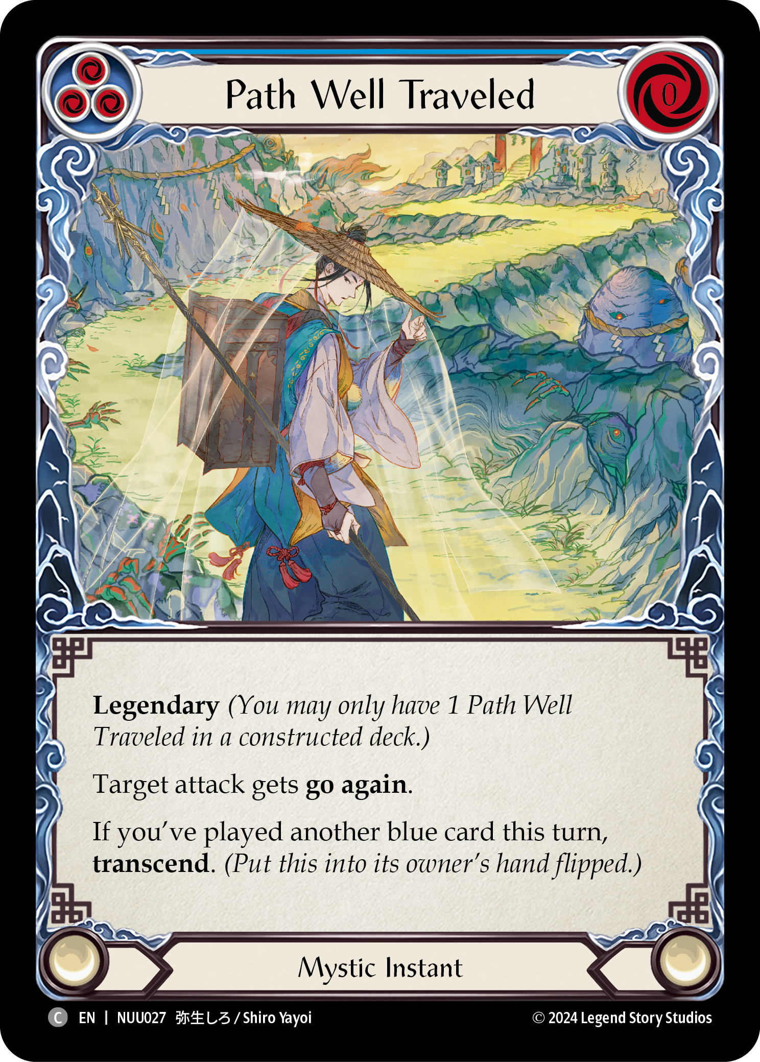 Path Well Traveled [NUU027] (Part the Mistveil Nuu Blitz Deck) | Card Merchant Takapuna