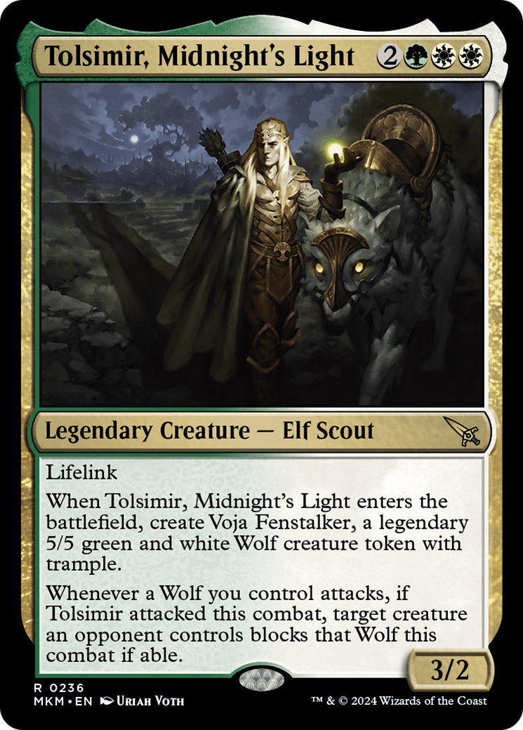 Tolsimir, Midnight's Light [Murders at Karlov Manor] | Card Merchant Takapuna