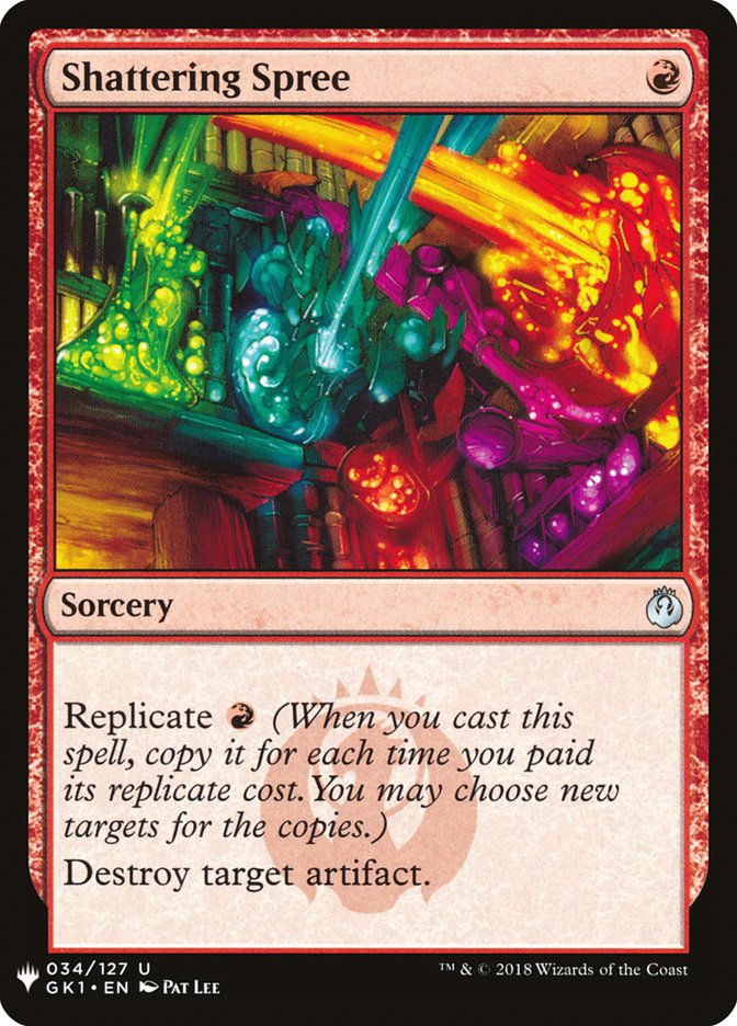 Shattering Spree [Mystery Booster] | Card Merchant Takapuna