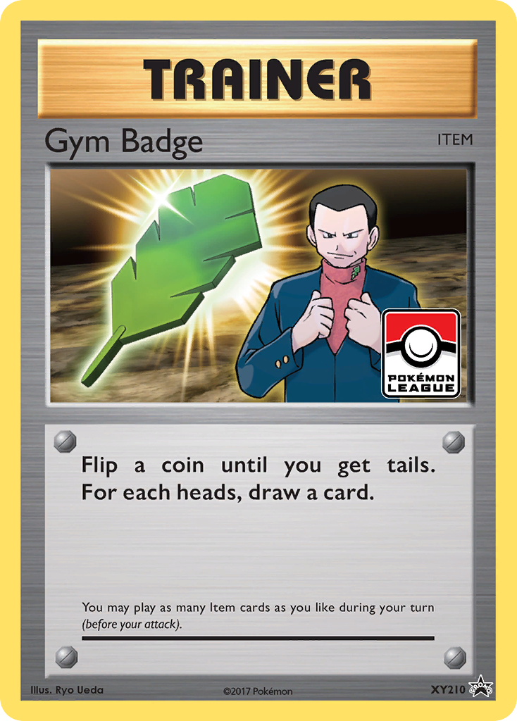 Gym Badge (XY210) (Giovanni) [XY: Black Star Promos] | Card Merchant Takapuna