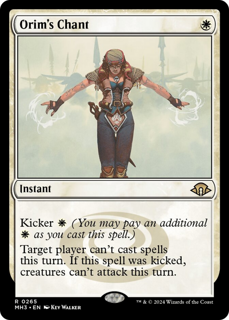 Orim's Chant [Modern Horizons 3] | Card Merchant Takapuna