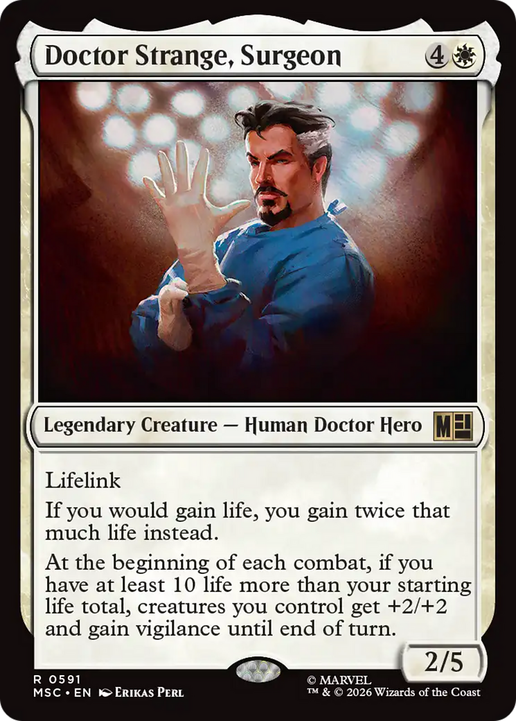 Doctor Strange, Surgeon [Marvel Super Heroes Commander] | Card Merchant Takapuna
