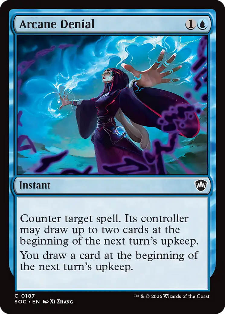 Arcane Denial [Secrets of Strixhaven Commander] | Card Merchant Takapuna