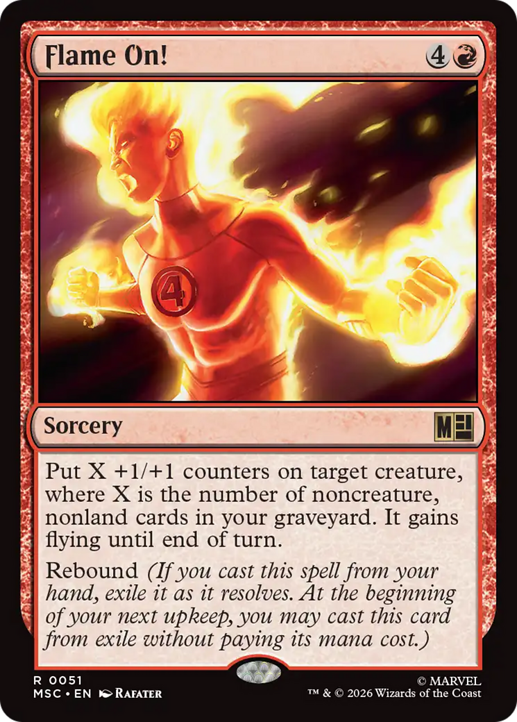 Flame On! [Marvel Super Heroes Commander] | Card Merchant Takapuna