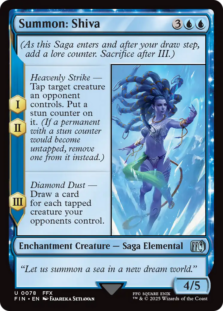 Summon: Shiva [FINAL FANTASY] | Card Merchant Takapuna