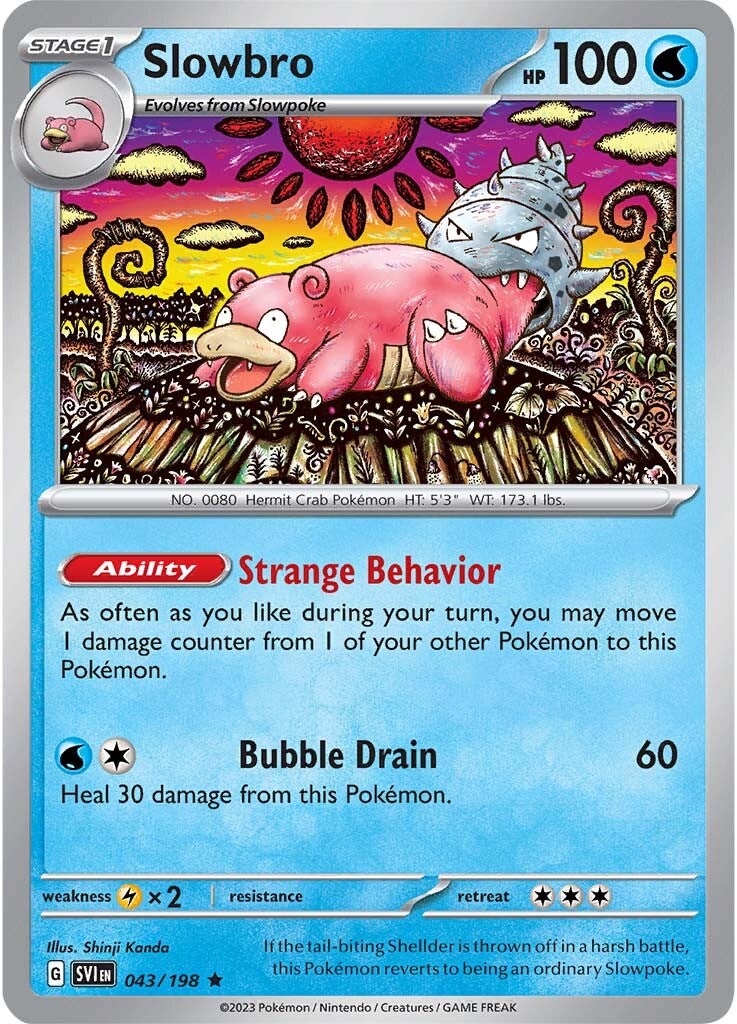 Slowbro (043/198) [Scarlet & Violet: Base Set] | Card Merchant Takapuna