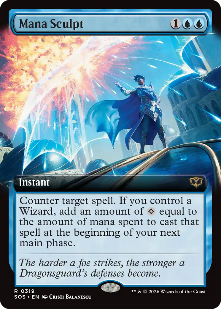 Mana Sculpt (Extended Art) [Secrets of Strixhaven] | Card Merchant Takapuna