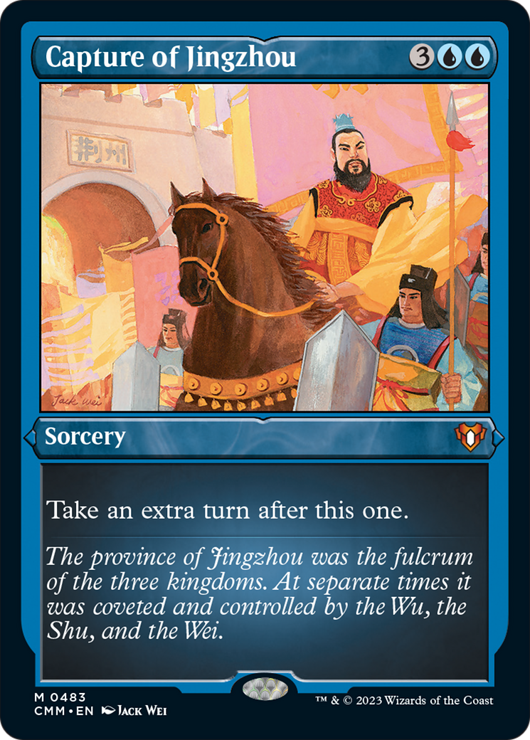 Capture of Jingzhou (Foil Etched) [Commander Masters] | Card Merchant Takapuna