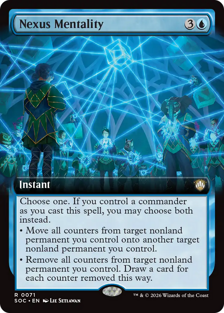 Nexus Mentality (Extended Art) [Secrets of Strixhaven Commander] | Card Merchant Takapuna
