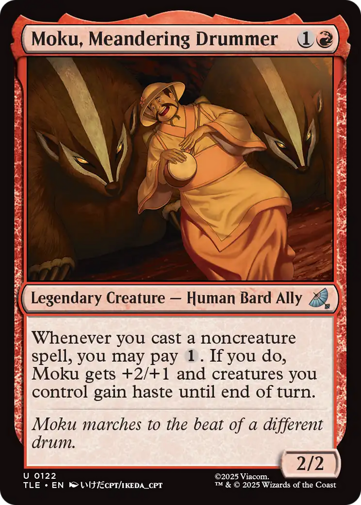 Moku, Meandering Drummer [Avatar: The Last Airbender: Eternal-Legal] | Card Merchant Takapuna