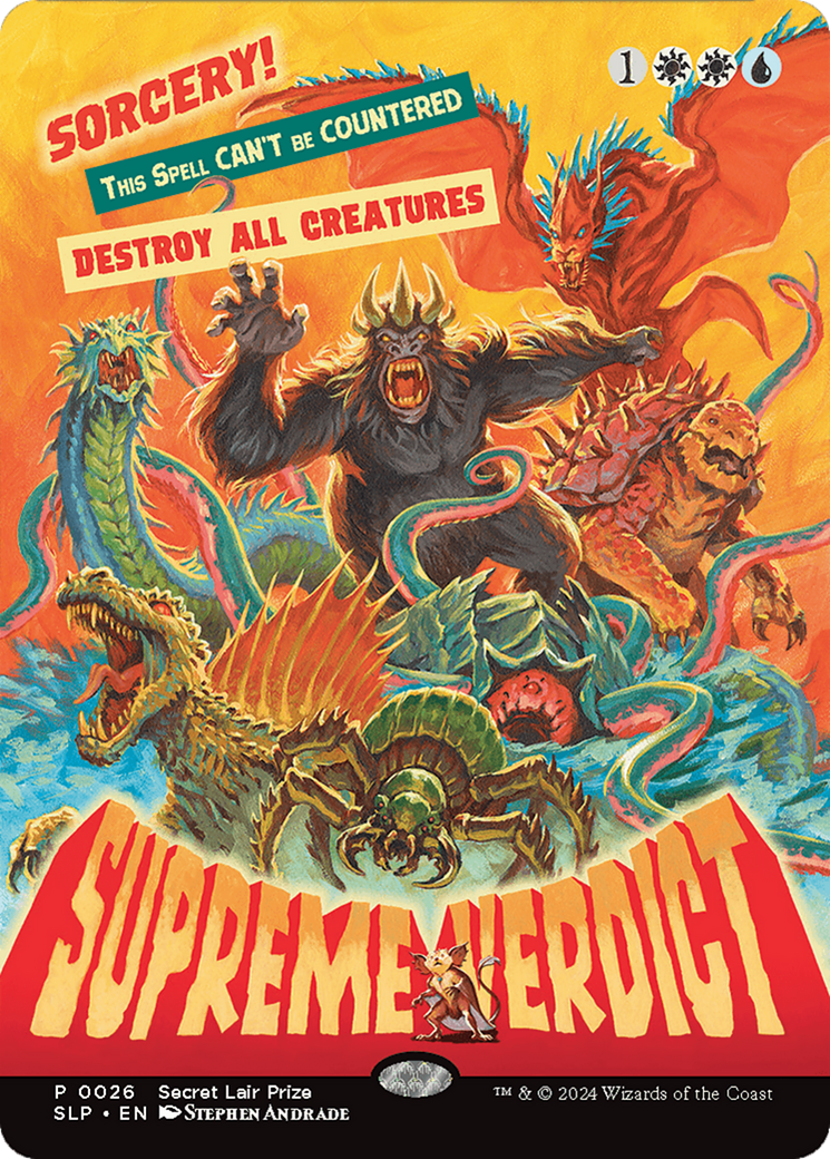 Supreme Verdict [Secret Lair Showdown] | Card Merchant Takapuna