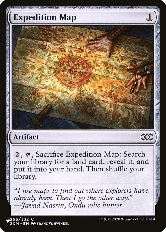 Expedition Map [The List] | Card Merchant Takapuna