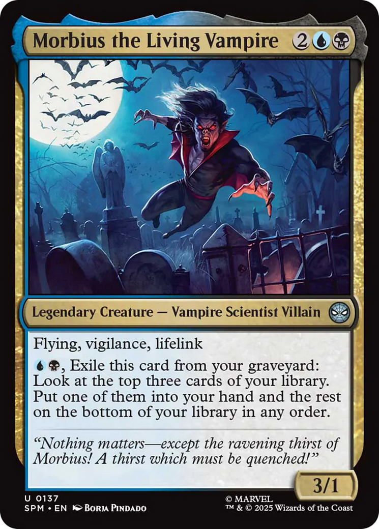 Morbius the Living Vampire [Marvel's Spider-Man] | Card Merchant Takapuna