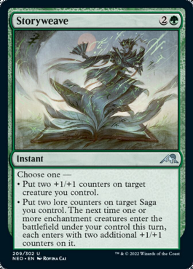 Storyweave [Kamigawa: Neon Dynasty] | Card Merchant Takapuna
