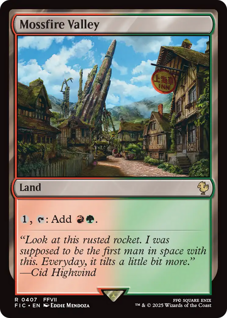 Mossfire Valley [FINAL FANTASY Commander] | Card Merchant Takapuna