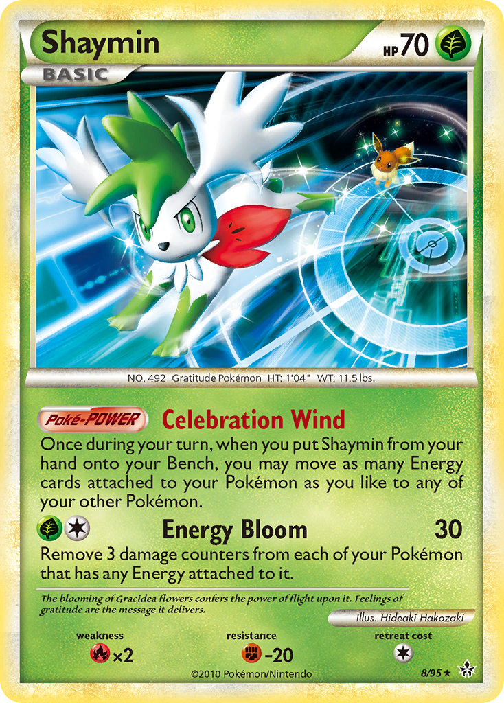 Shaymin (8/95) [HeartGold & SoulSilver: Unleashed] | Card Merchant Takapuna