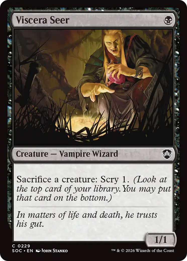 Viscera Seer [Secrets of Strixhaven Commander] | Card Merchant Takapuna
