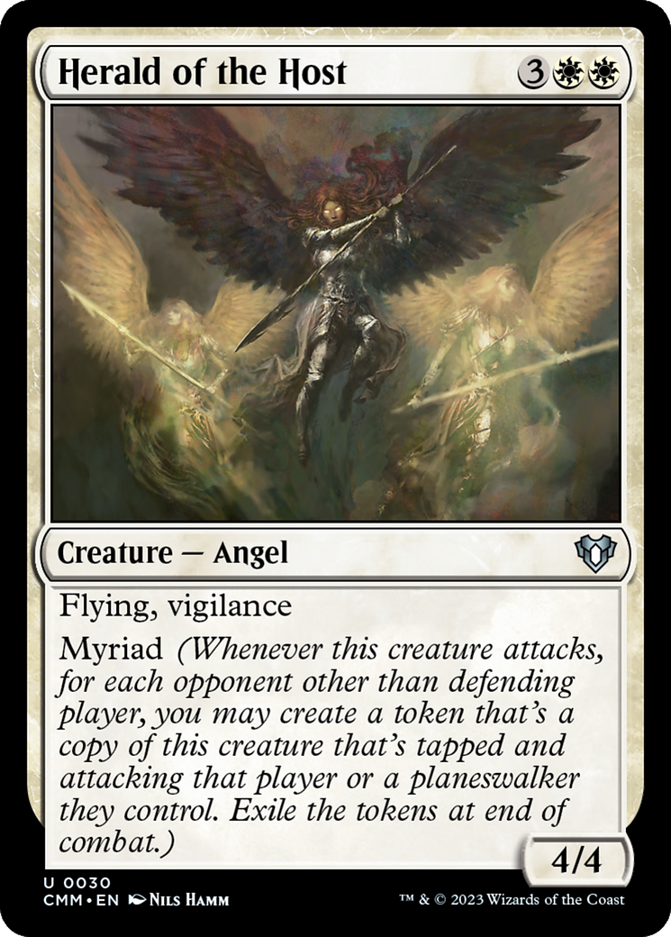 Herald of the Host [Commander Masters] | Card Merchant Takapuna