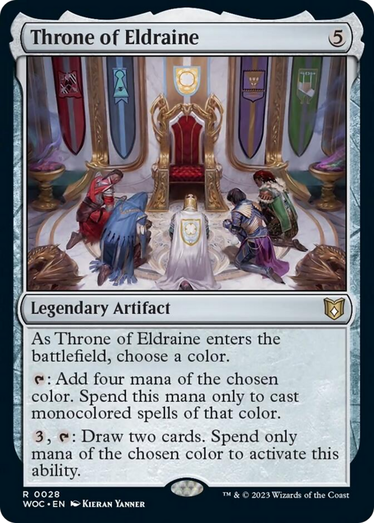 Throne of Eldraine [Wilds of Eldraine Commander] | Card Merchant Takapuna