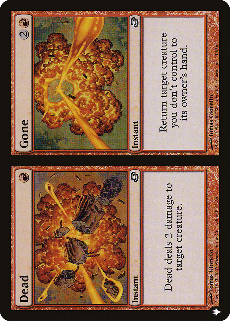 Dead // Gone [The List] | Card Merchant Takapuna